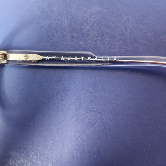 Quay Australia Eyeglasses Hardwire 126 Clear CAT.0 Designer Frames Only - Picture 8 of 9
